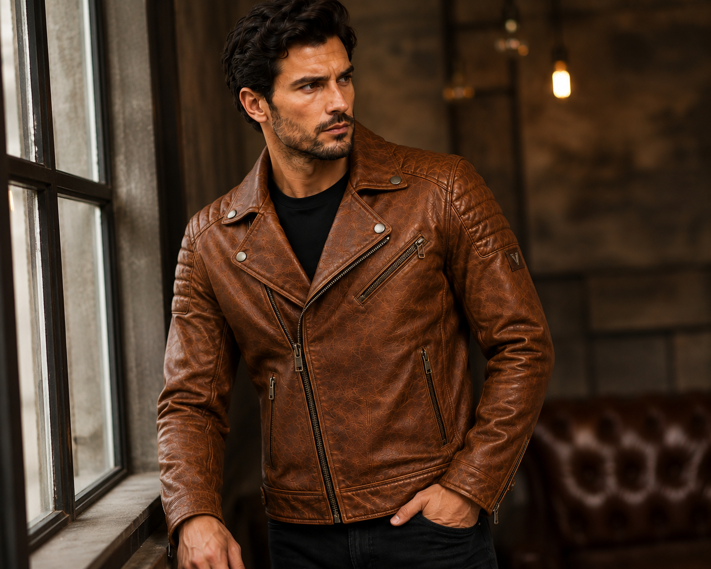 Vantoro Vintage rider Jacket